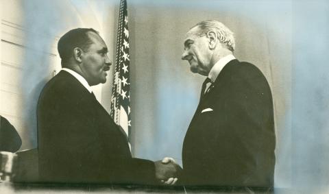 President Johnson and 101st Senator